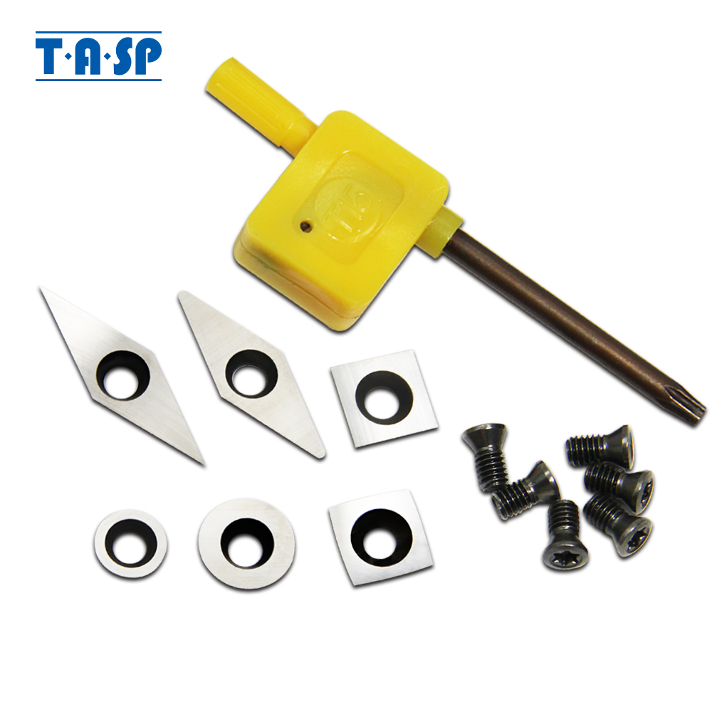 Woodturning Tools Set Hss - Set di inserti per taglierina in