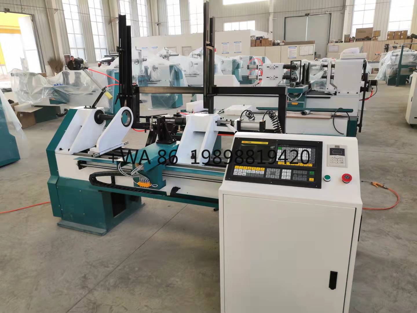 Cnc Wood Lathe Machine - Tornio per tornitura del legno CNC