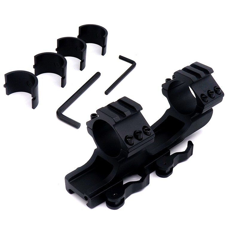 Wood Lathe Bed Extension - Supporto per Cannocchiale a Sgancio Rapido