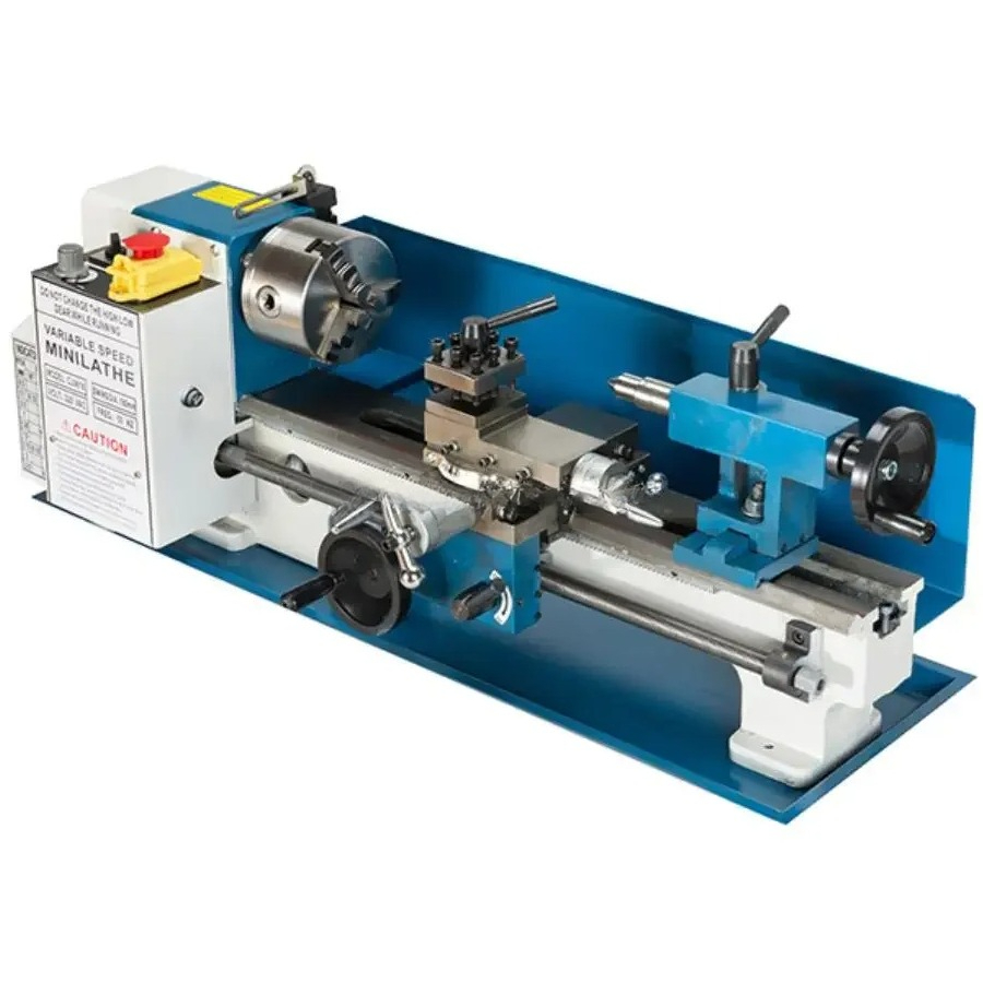 Bench Lathe 750W Metal - Tornio in Metallo 7*14 Pollici 750W