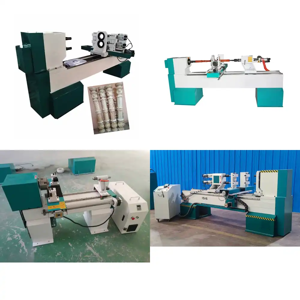 Cnc Wood Lathe Machine - Tornio CNC a un asse con