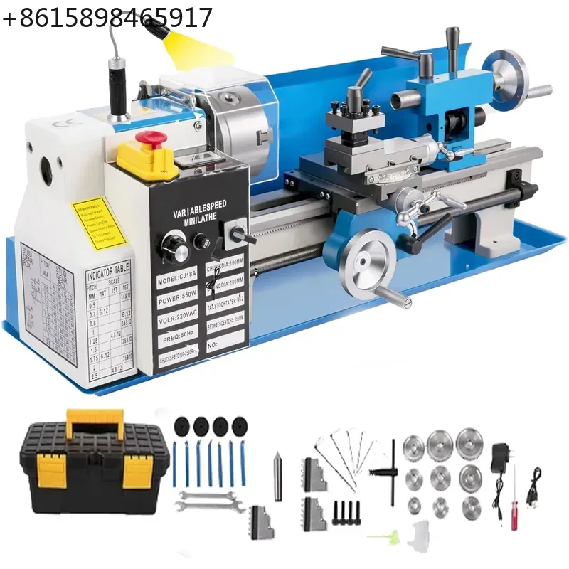 Mini Metal Lathe 7X14 - Tornio da banco in metallo mini