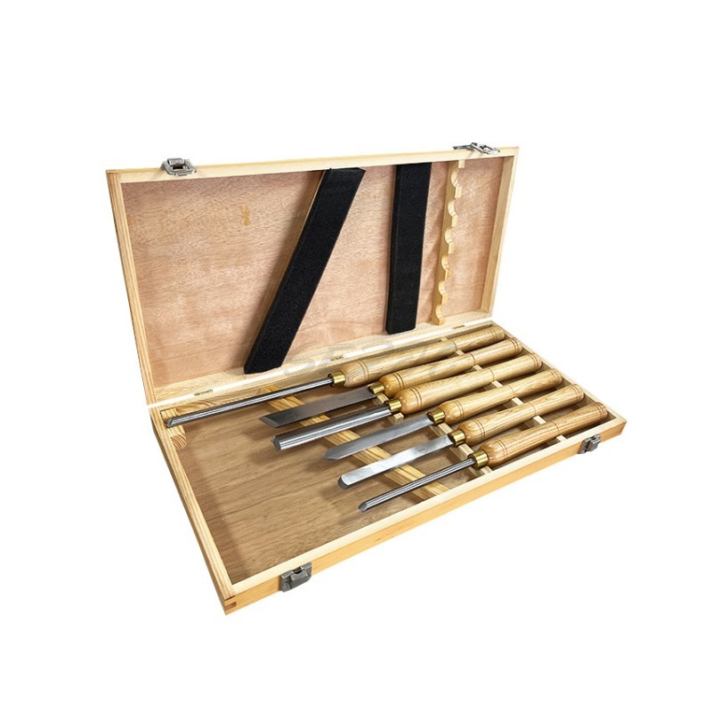 Woodturning Tools Set Hss - 6 pz/set di manico coltello da