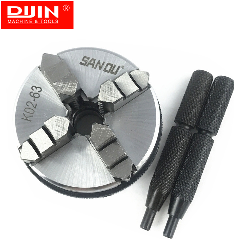 Wood Lathe Chuck 4 Jaw - Mandrino per tornio 63mm SANOU Marca