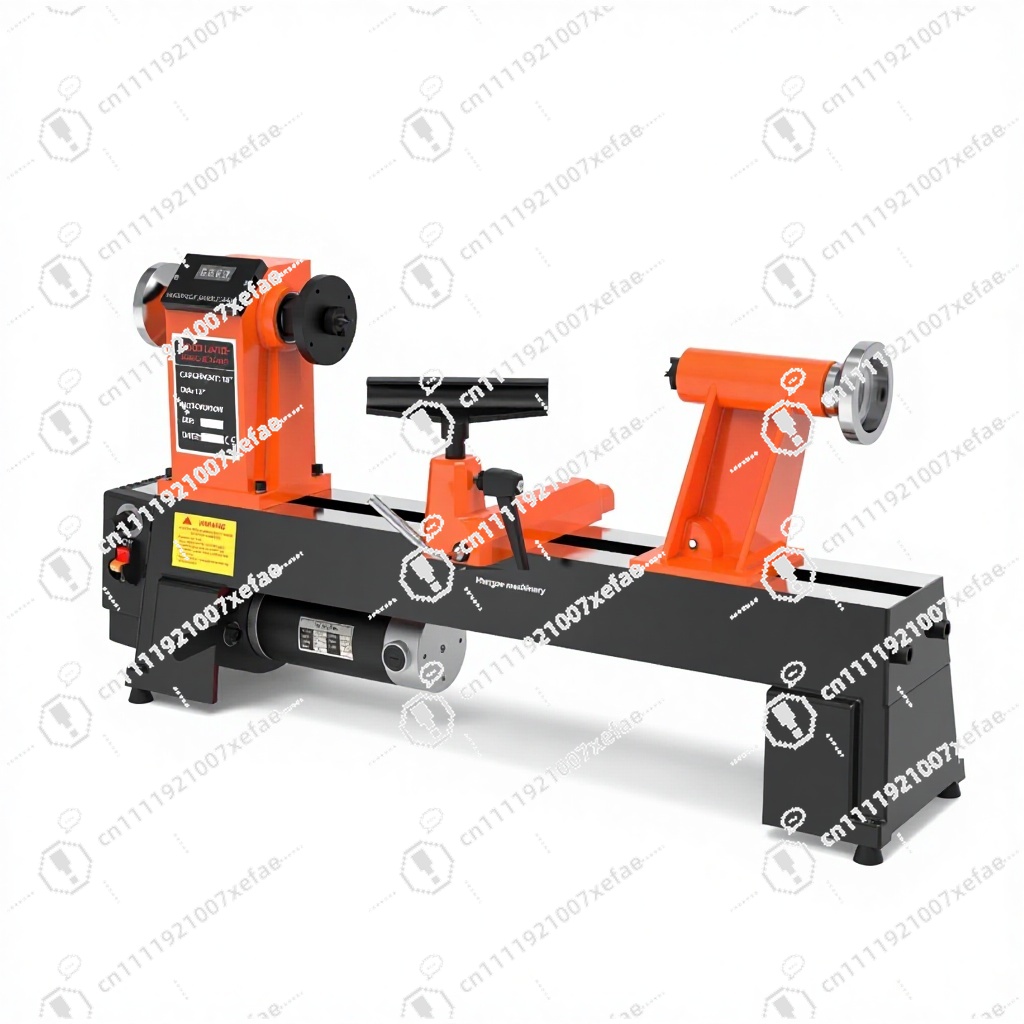Woodworking Lathe Variable Speed 550W - Mini Tornio per Legno da 550W
