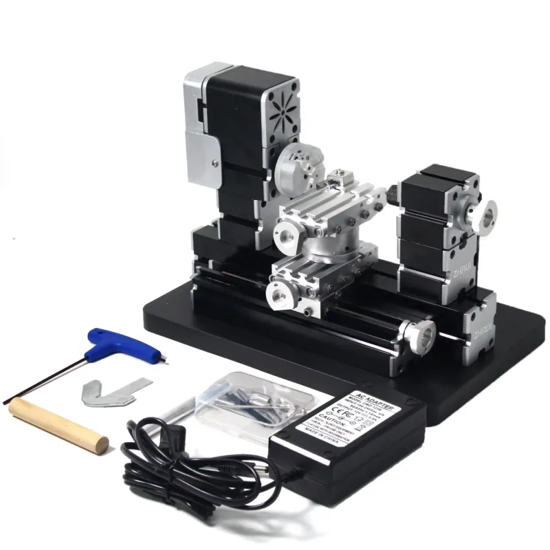 Tornio Rotante Mini in Metallo - Cnc Wood Lathe Machine recensione e prezzo
