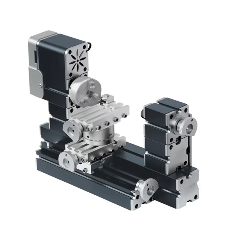 Tornio Rotante Mini in Metallo - Cnc Wood Lathe Machine recensione e prezzo