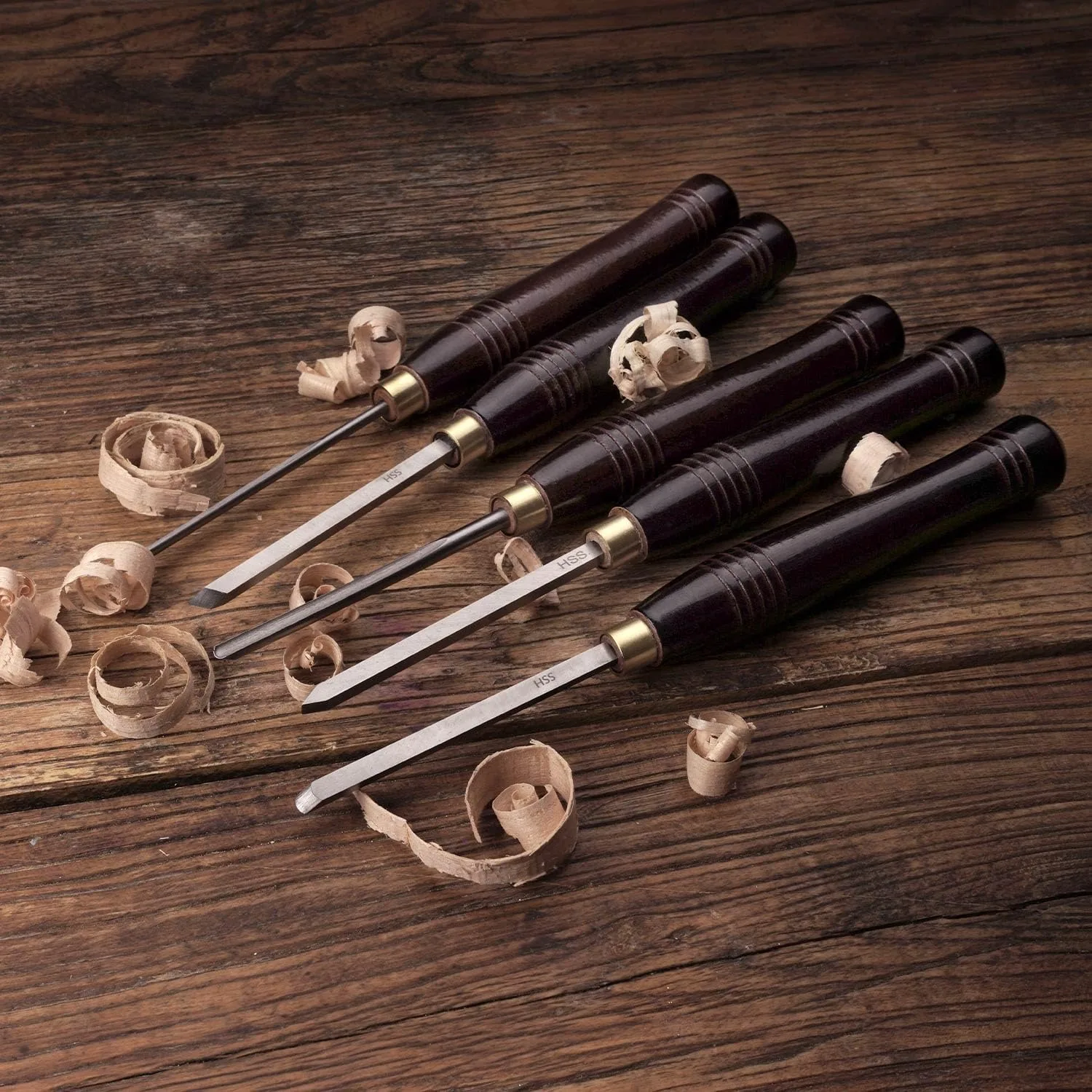 Set di 5 Utensili per Tornitur - Woodturning Tools Set Hss recensione e prezzo