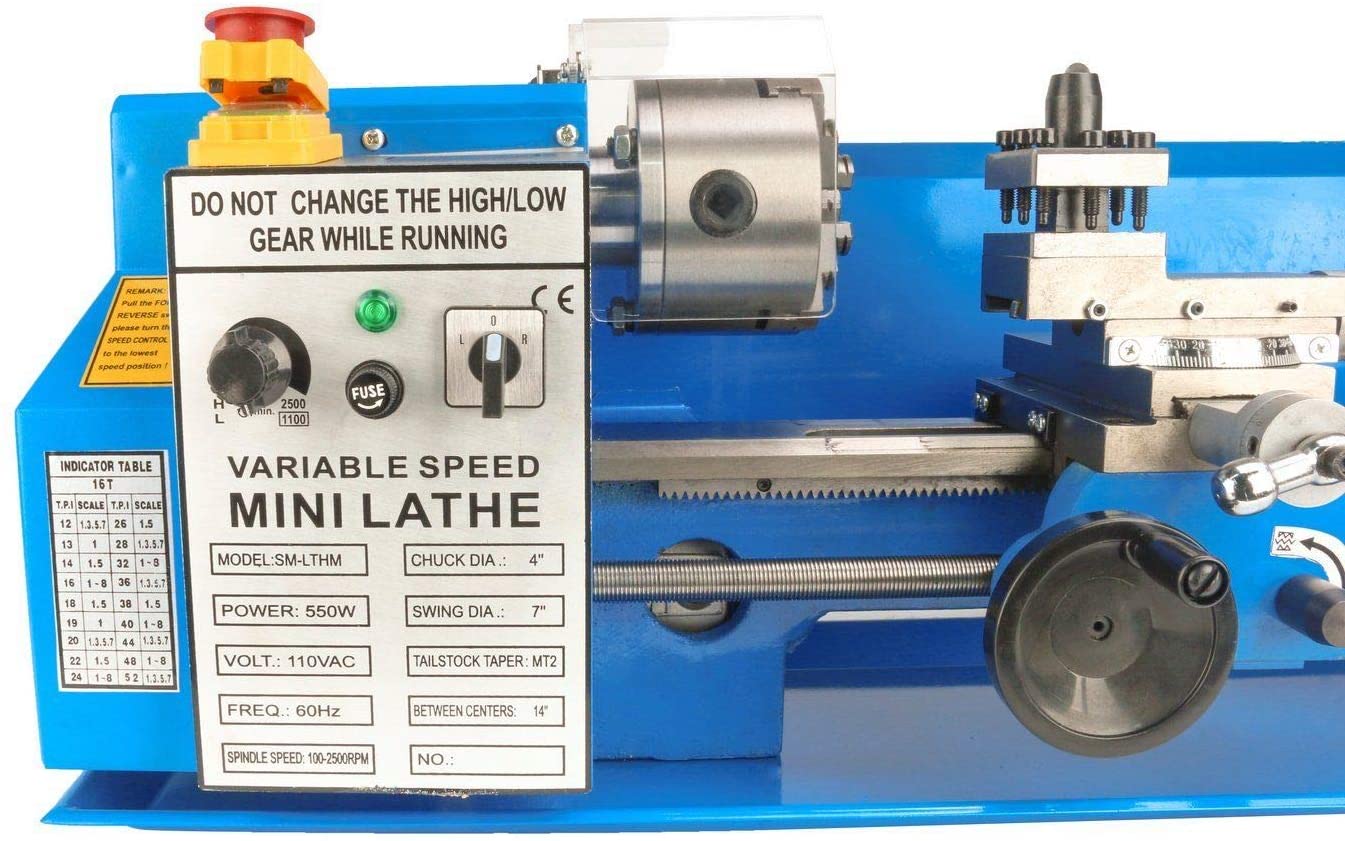 Tornio Automatico Orizzontale  - Mini Metal Lathe 7X14 recensione e prezzo
