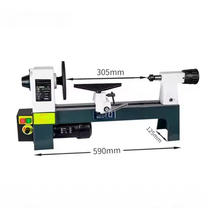Tornio per Legno Mini da 550W  - Woodworking Lathe Variable Speed 550W recensione e prezzo