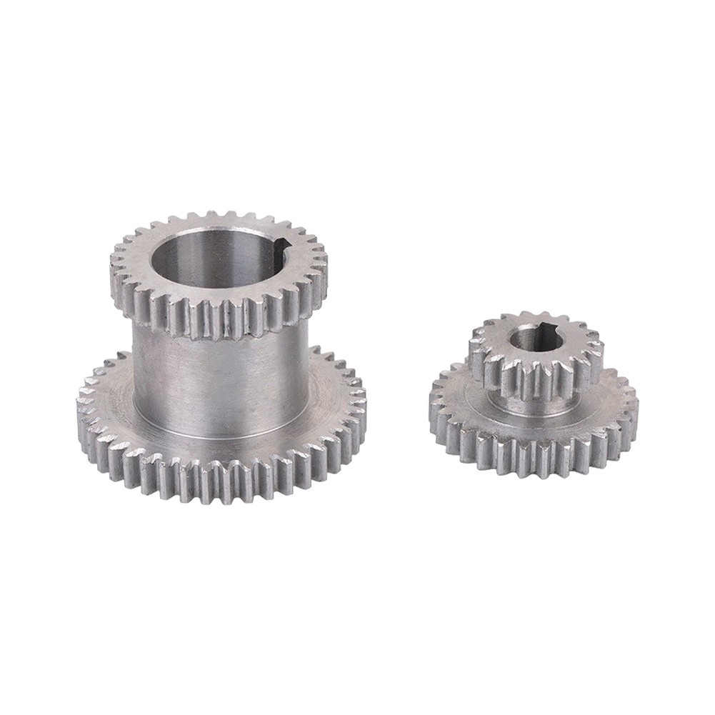 Set di due ingranaggi in metal - Mini Metal Lathe 7X14 recensione e prezzo