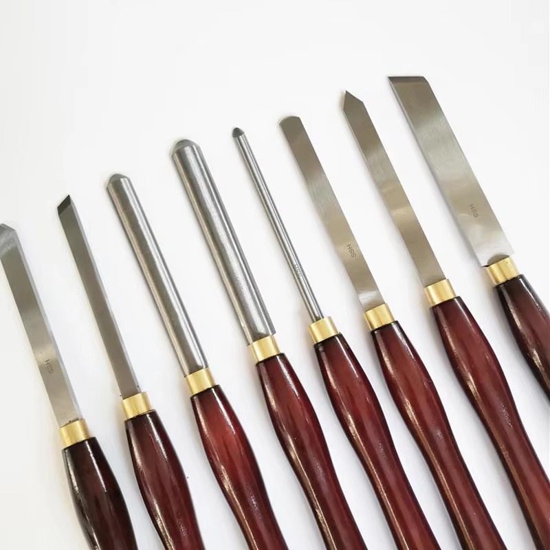 8 pezzi HSS Set di utensili pe - Woodturning Tools Set Hss recensione e prezzo