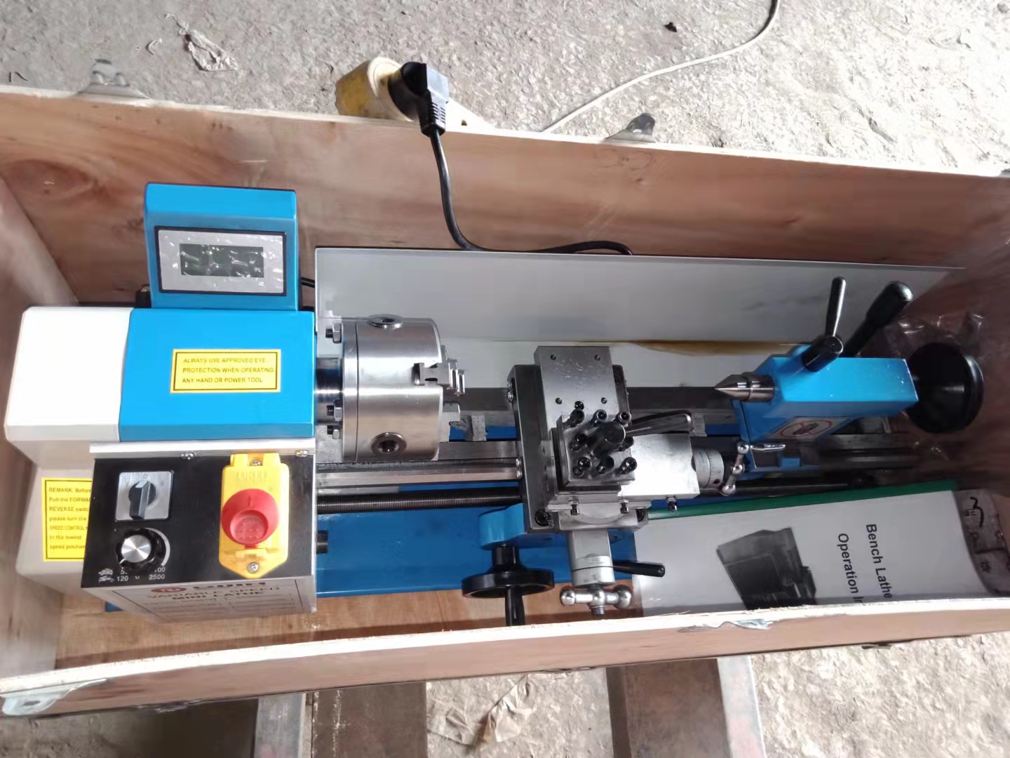 Mini Tornio Hobby 7x14 con Ing - Mini Metal Lathe 7X14 recensione e prezzo