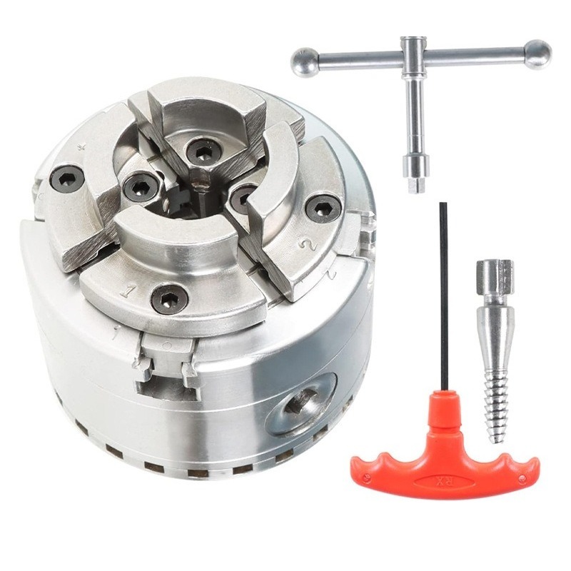 Mandrino per tornio da legno a - Wood Lathe Chuck 4 Jaw recensione e prezzo