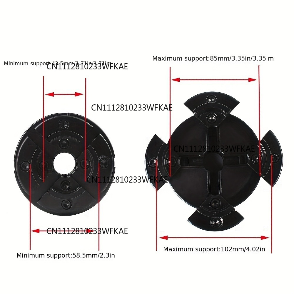 1 set di 4 mandrini in legno p - Wood Lathe Chuck 4 Jaw recensione e prezzo