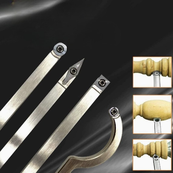 Set di 8 scalpelli per tornitu - Woodturning Tools Set Hss recensione e prezzo