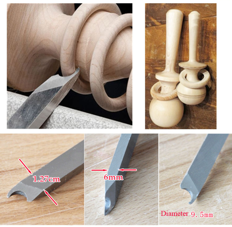 Set di utensili per tornio da  - Woodturning Tools Set Hss recensione e prezzo
