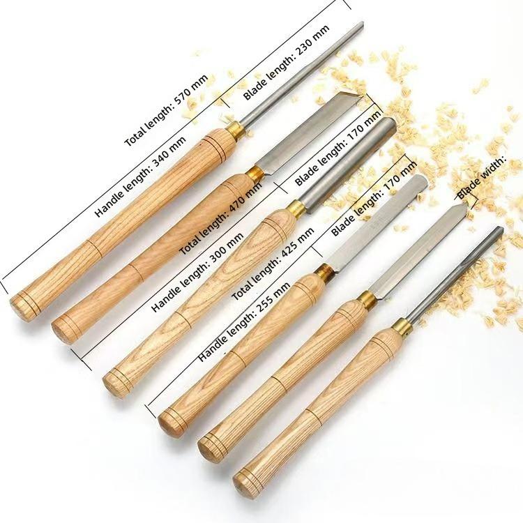 Nuovo set di sei utensili per  - Woodturning Tools Set Hss recensione e prezzo