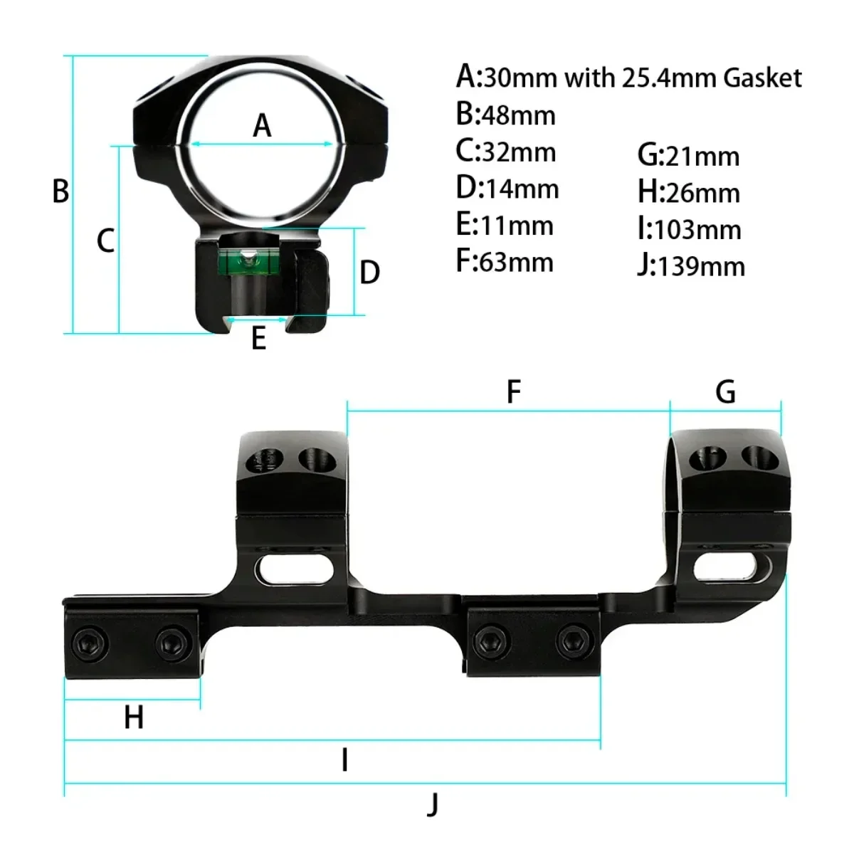 Anello per fucile tattico da 1 - Wood Lathe Bed Extension recensione e prezzo