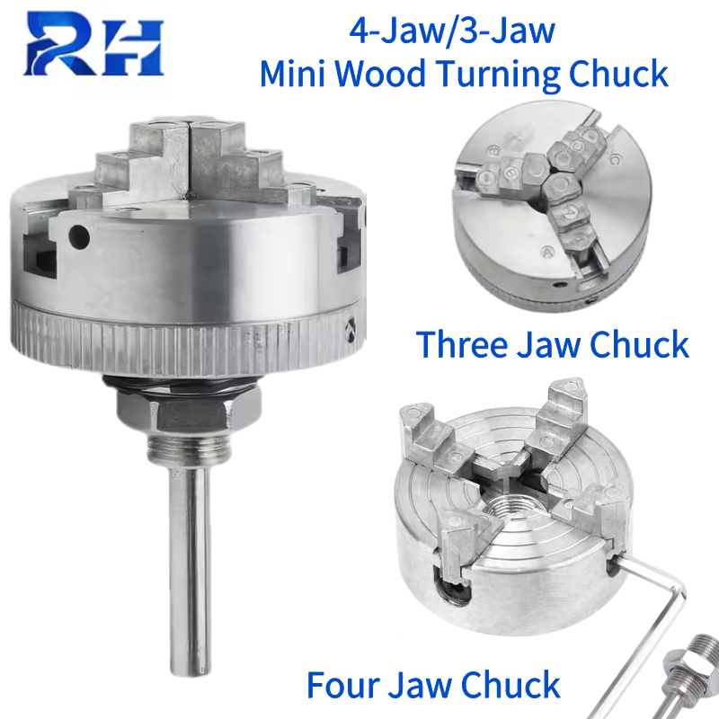 Mini mandrino a 3 griffe a 4 g - Wood Lathe Chuck 4 Jaw recensione e prezzo
