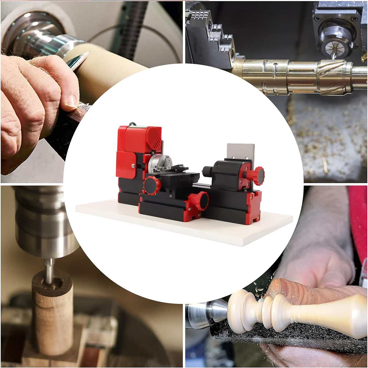 24W 20000 rpm/min Mini tornio  - Cnc Wood Lathe Machine recensione e prezzo