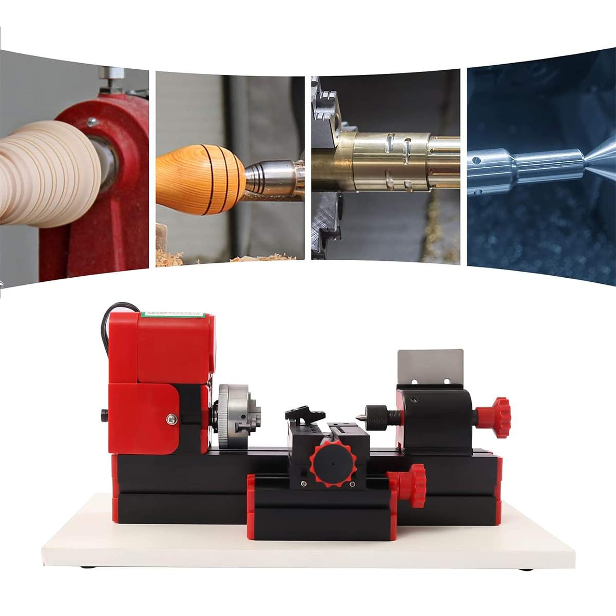 24W 20000 rpm/min Mini tornio  - Cnc Wood Lathe Machine recensione e prezzo