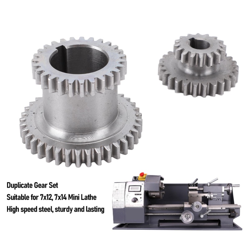 Set di ingranaggi in metallo,  - Mini Metal Lathe 7X14 recensione e prezzo