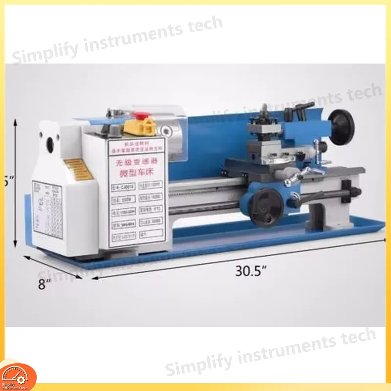 Mini Tornio per Metallo 7x14,  - Mini Metal Lathe 7X14 recensione e prezzo