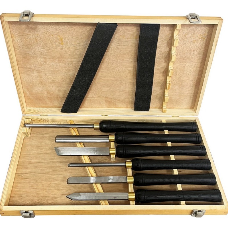 6 pz/set di manico coltello da - Woodturning Tools Set Hss recensione e prezzo