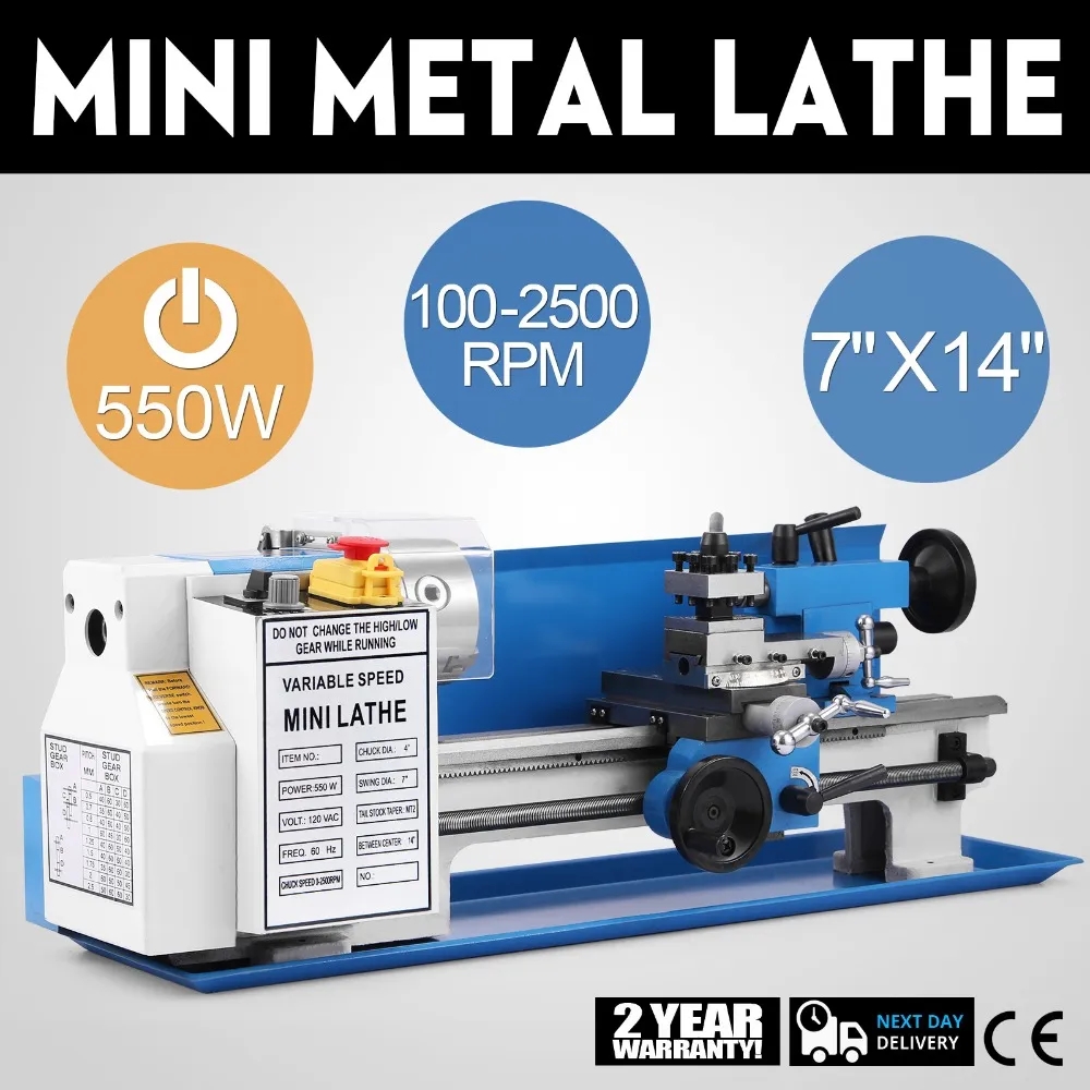 Mini Tornio CJ 0618 550W 7