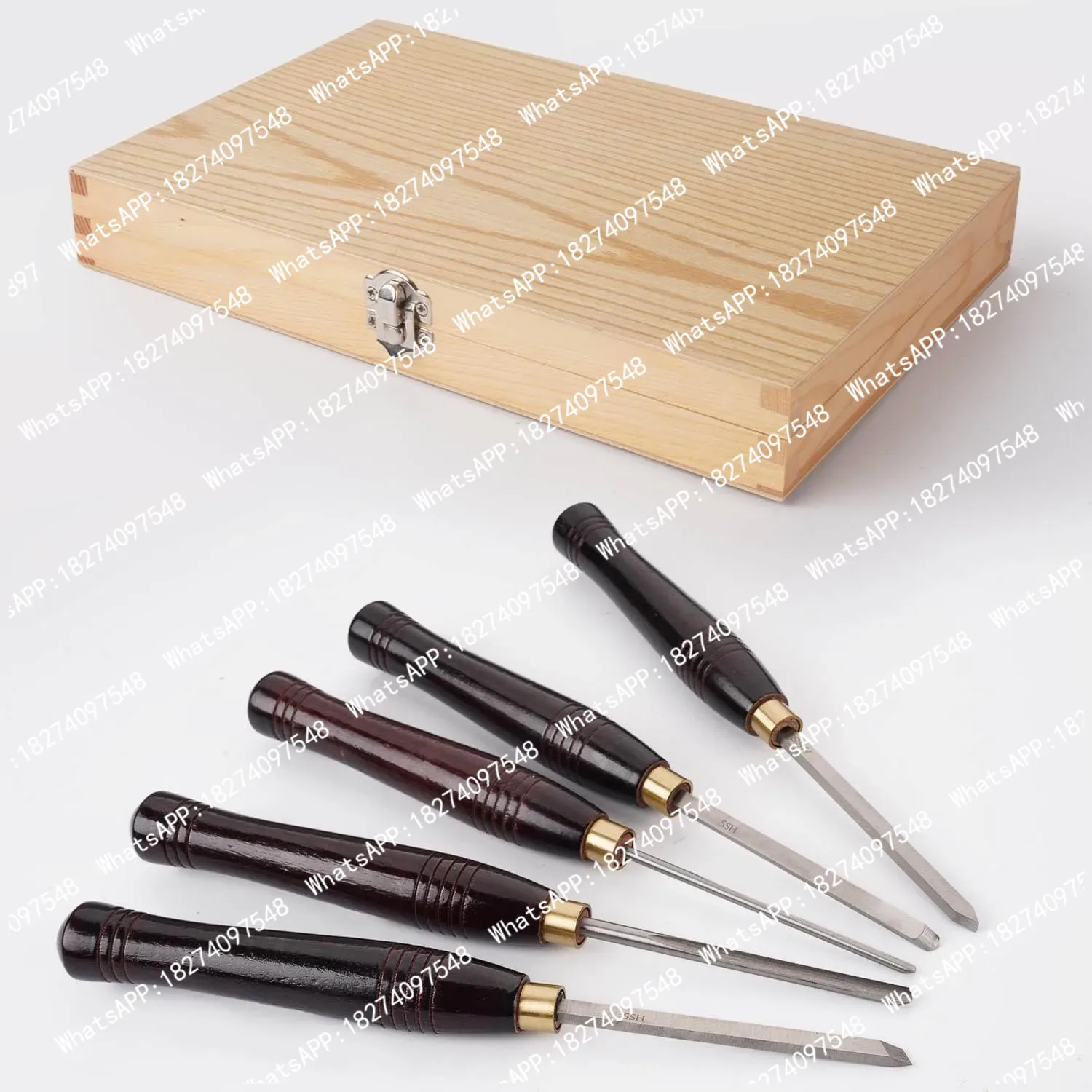 Set di 5 utensili per tornitur - Woodturning Tools Set Hss recensione e prezzo