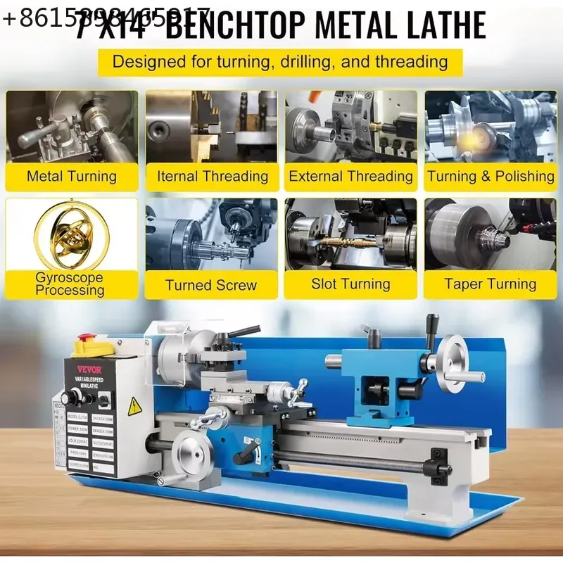 Tornio da banco in metallo pot - Mini Metal Lathe 7X14 recensione e prezzo