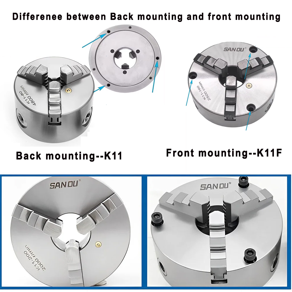 Mandrino autocentrante SANOU a - Lathe Chuck 3 Jaw 125Mm recensione e prezzo